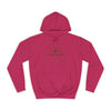 Pink hoodie with 'Lone Bear' logo on a white background